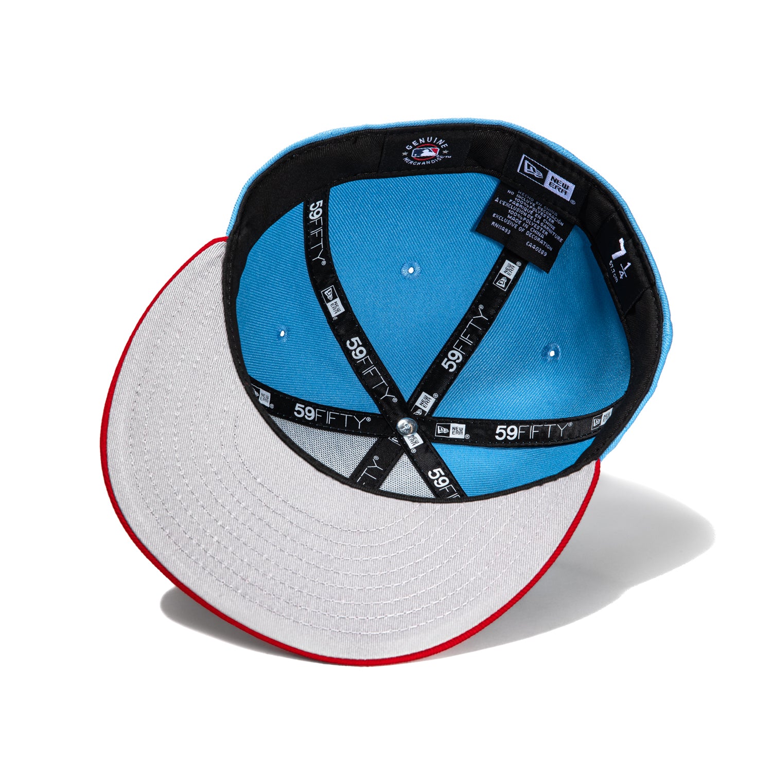 New Era 59Fifty Arizona Diamondbacks 25th Anniversary Patch Word Hat - Light Blue, Red