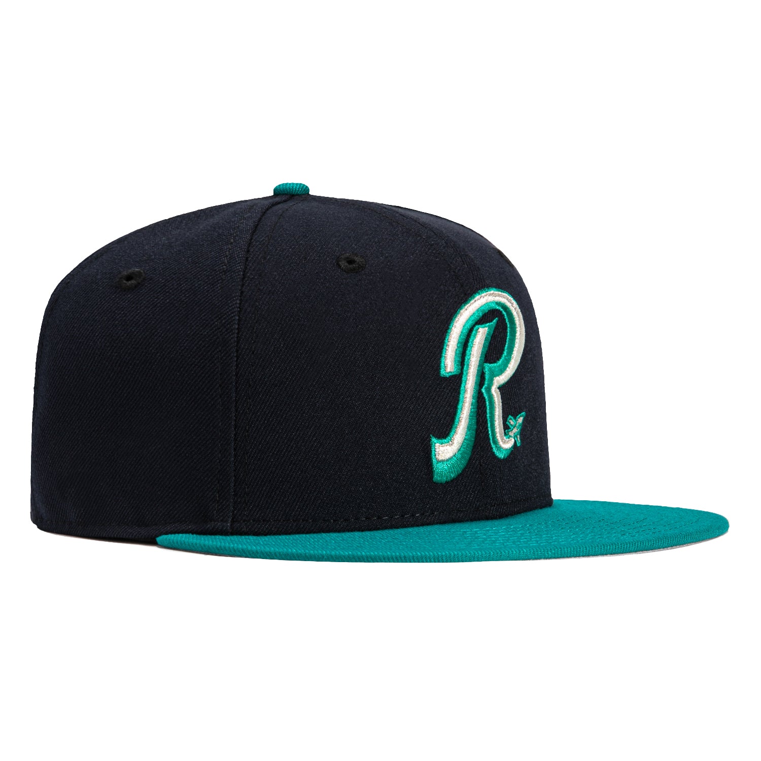 New Era 59Fifty Riverside Pilots Hat - Navy, Teal