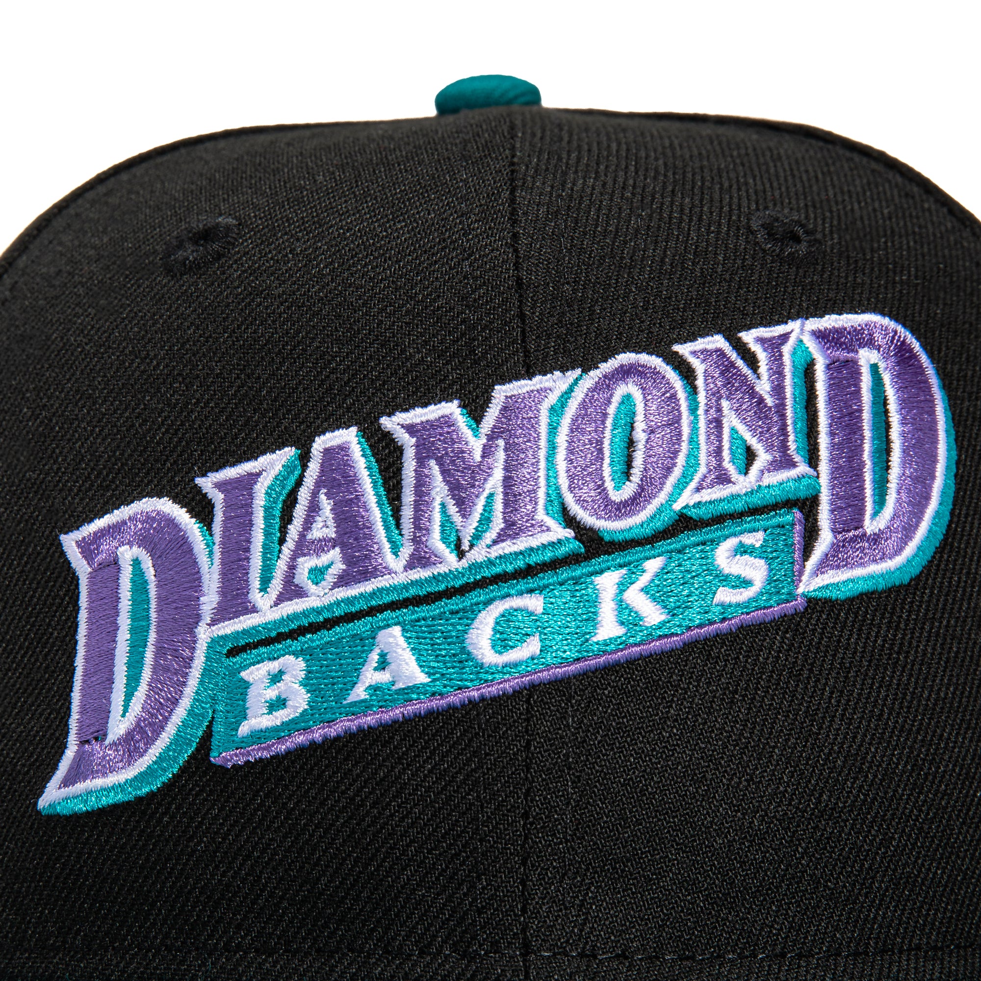 New Era 59Fifty Arizona Diamondbacks Inaugural Patch Word Hat - Black, Teal