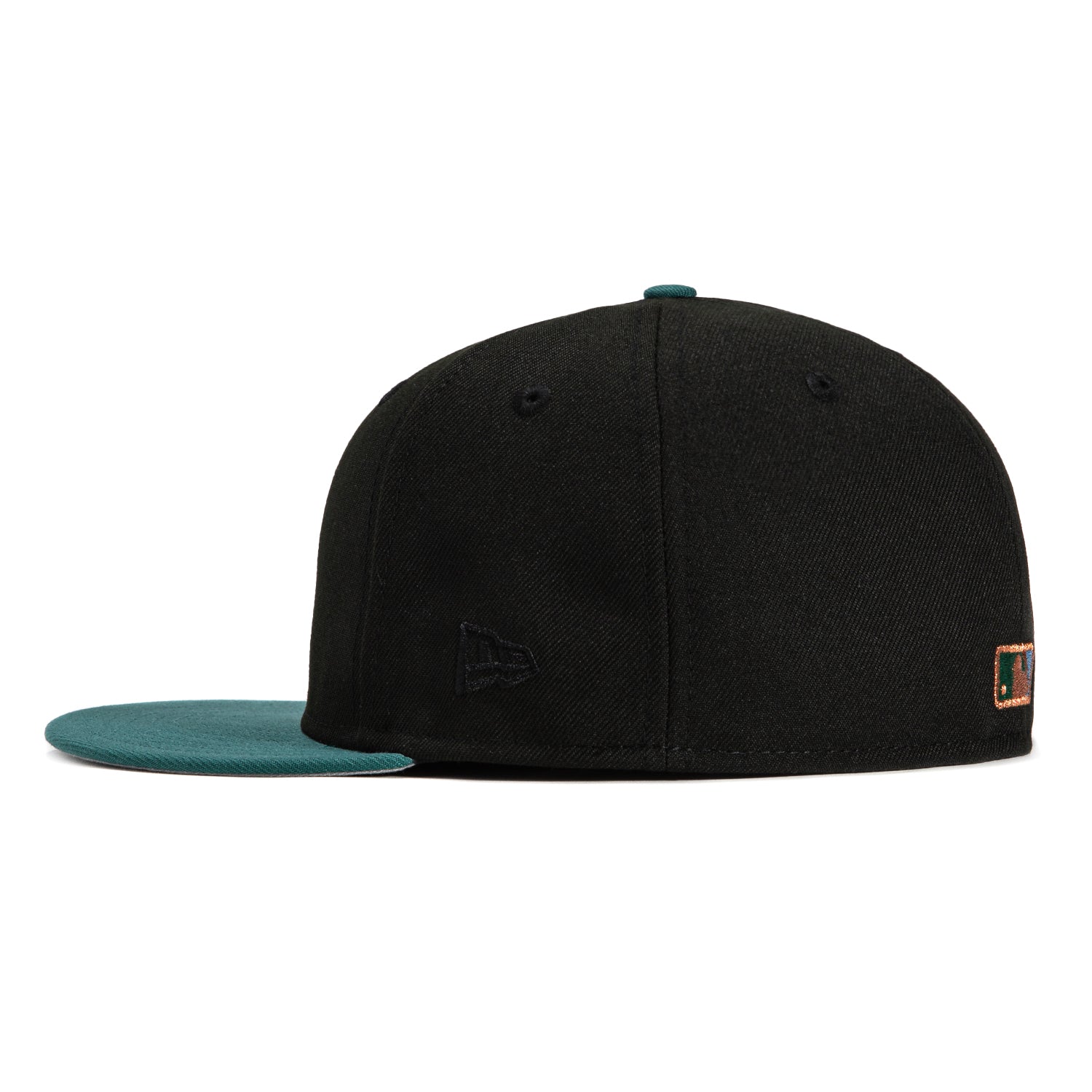 New Era 59Fifty Seattle Mariners 2023 All Star Game Patch Hat - Black, Green, Metallic Copper, Light Blue