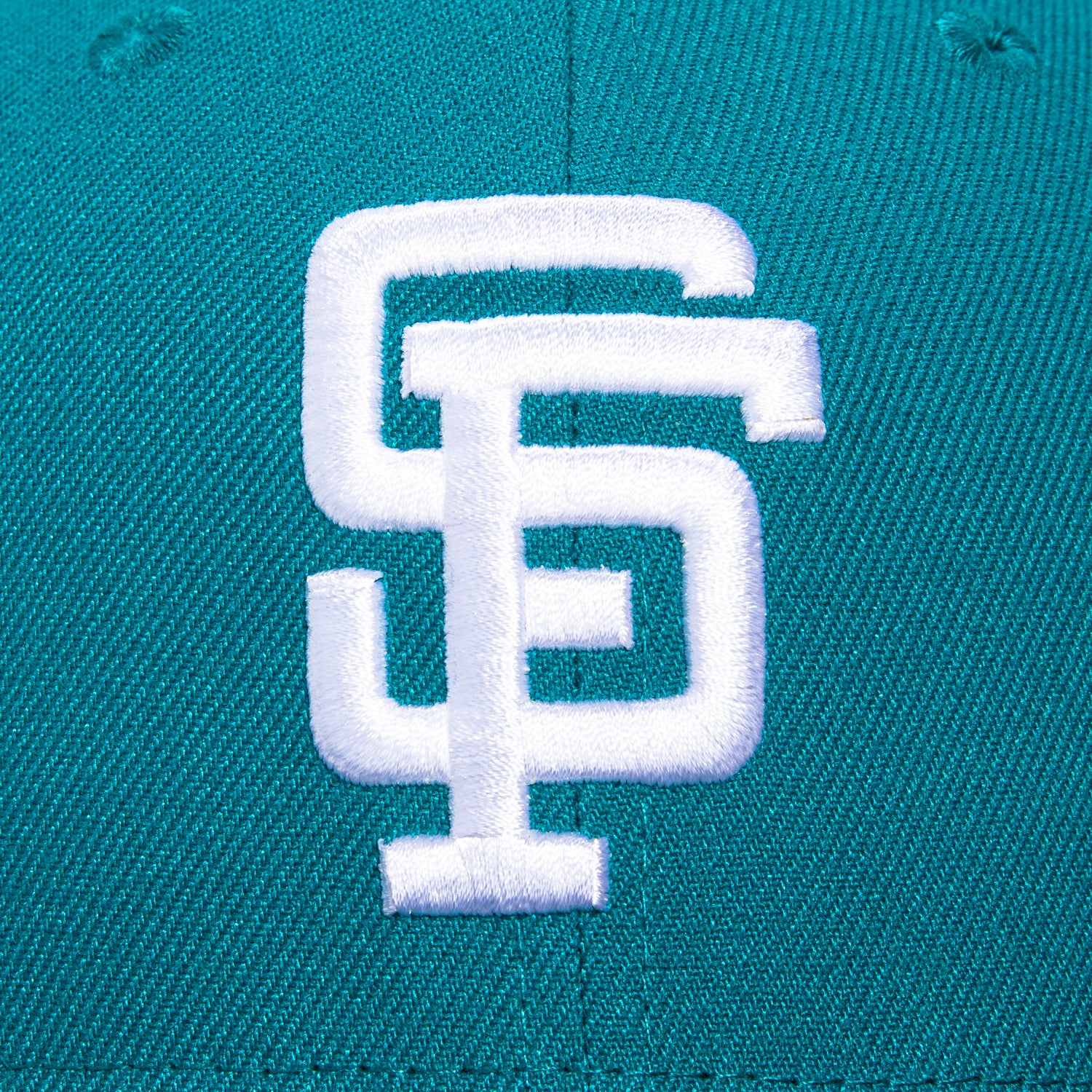 New Era 59Fifty San Francisco Giants 50th Anniversary Patch Hat - Teal, Navy