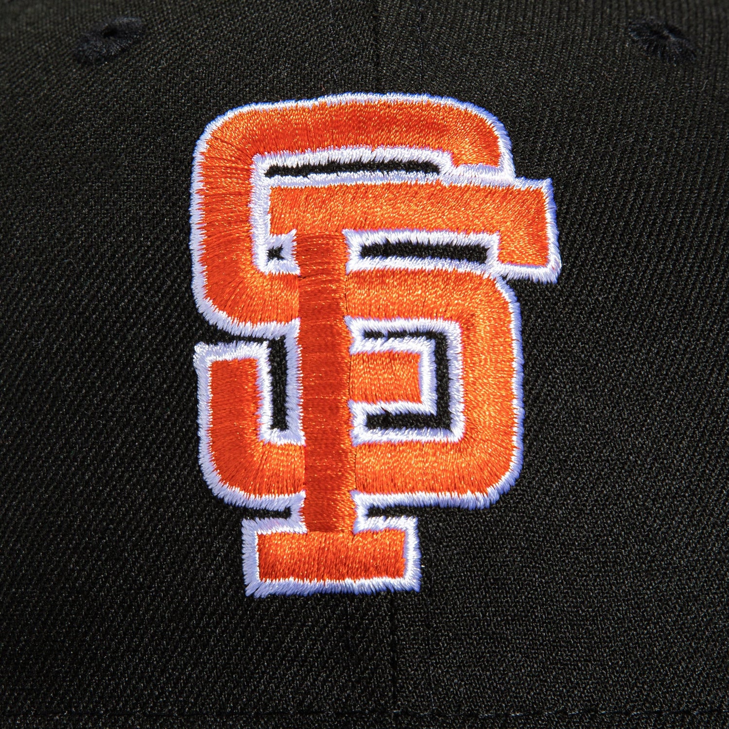 New Era 59Fifty Black Dome San Francisco Giants Logo Patch Hat - Black