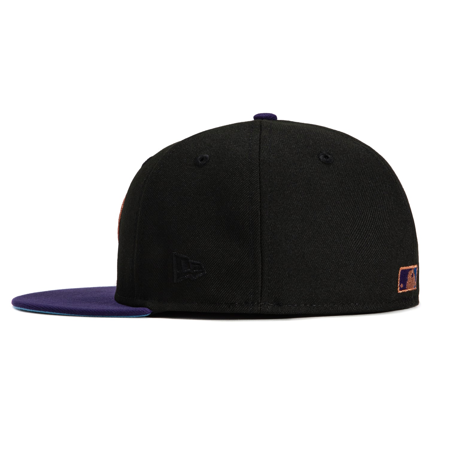 New Era 59Fifty Arizona Diamondbacks Inaugural Patch D Hat - Black, Purple, Royal, Metallic Copper