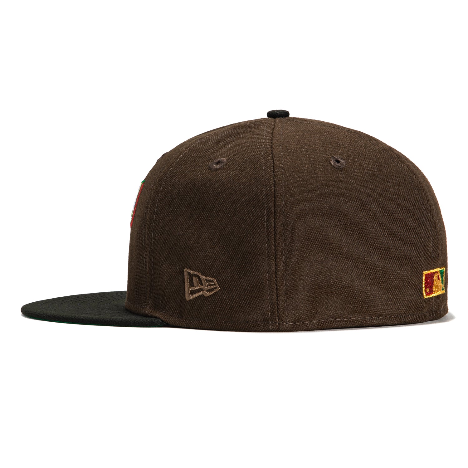 New Era 59Fifty Arizona Diamondbacks 25th Anniversary Patch Word Hat - Brown, Black, Red, Green