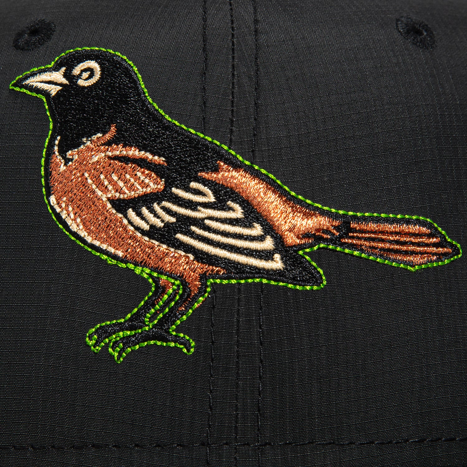 New Era 59Fifty Outdoors Baltimore Orioles 50th Anniversary Patch Hat - Black, Camo