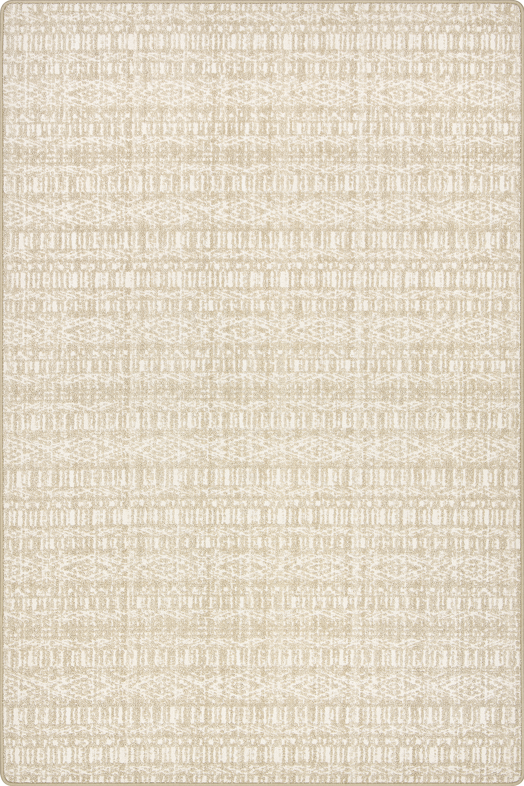 Tanager Distressed Custom Rug | Tan