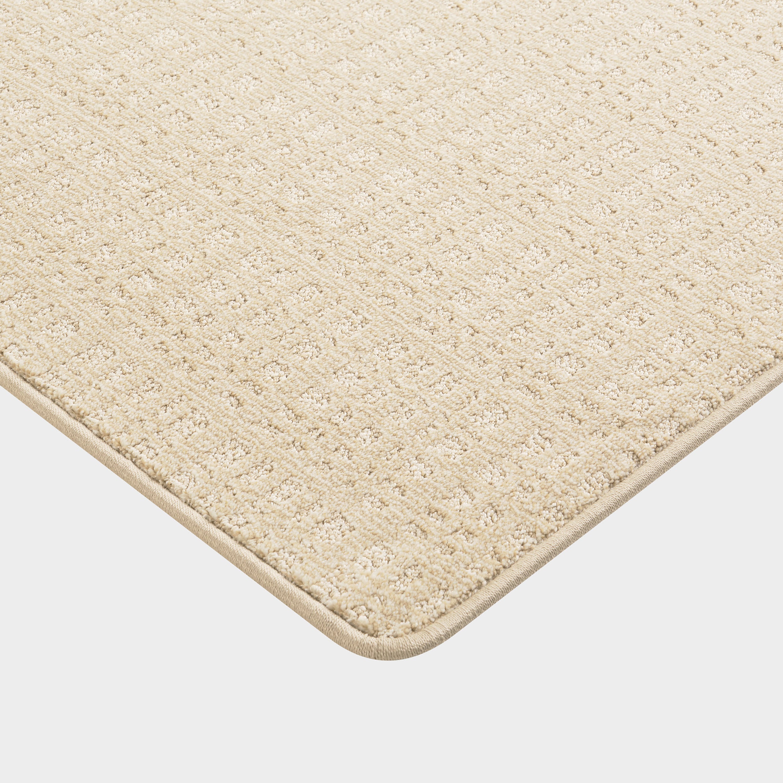 Stilt Micro-Crosshatch Custom Rug | Tan