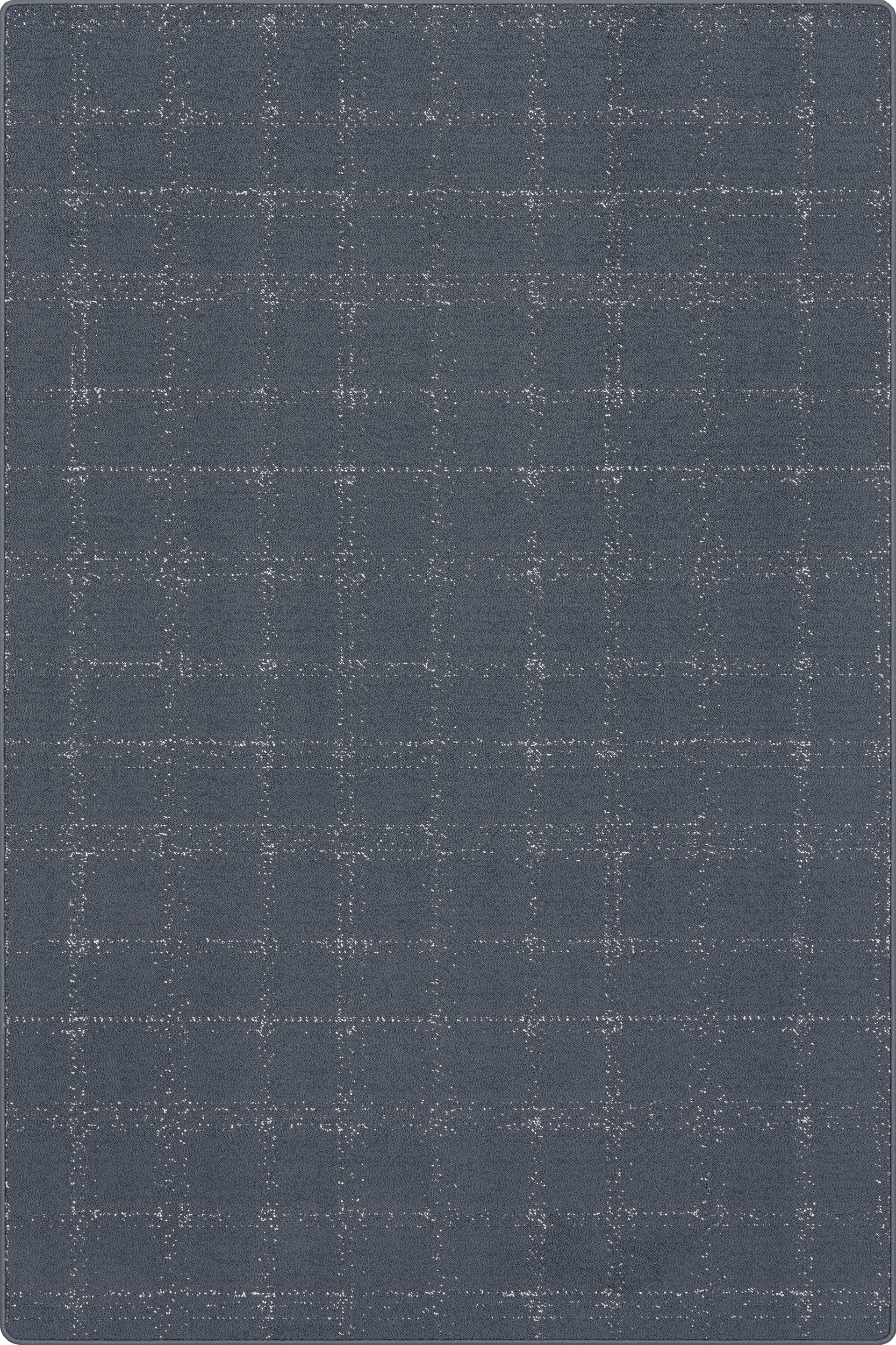 Lark Plaid Custom Rug | Navy