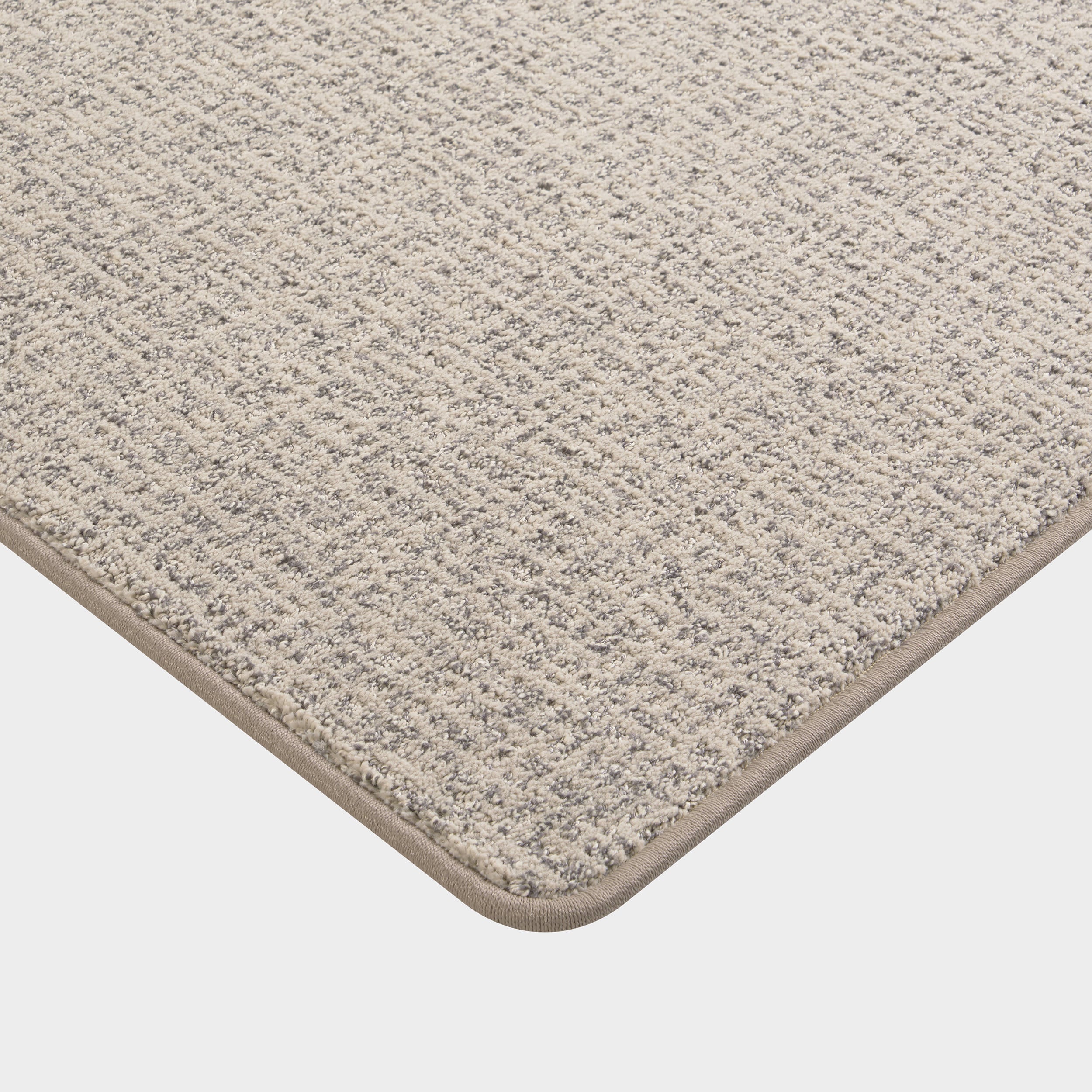 Eider Micro-Crosshatch Custom Sample Rug | Taupe