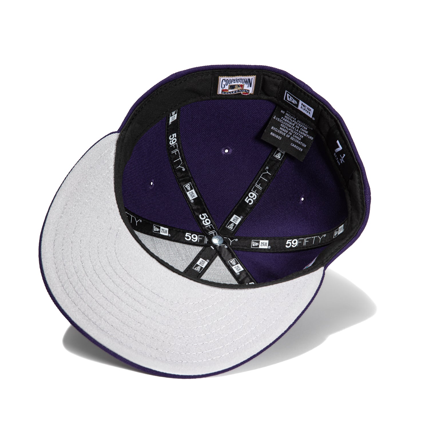 New Era 59Fifty Arizona Diamondbacks Inaugural Patch Word Hat - Purple, Teal