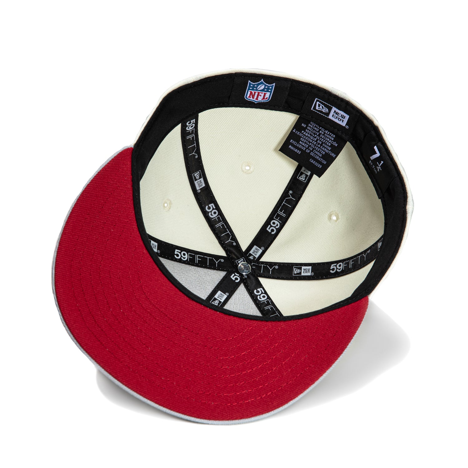 New Era 59Fifty Arizona Cardinals Hat - White, Grey