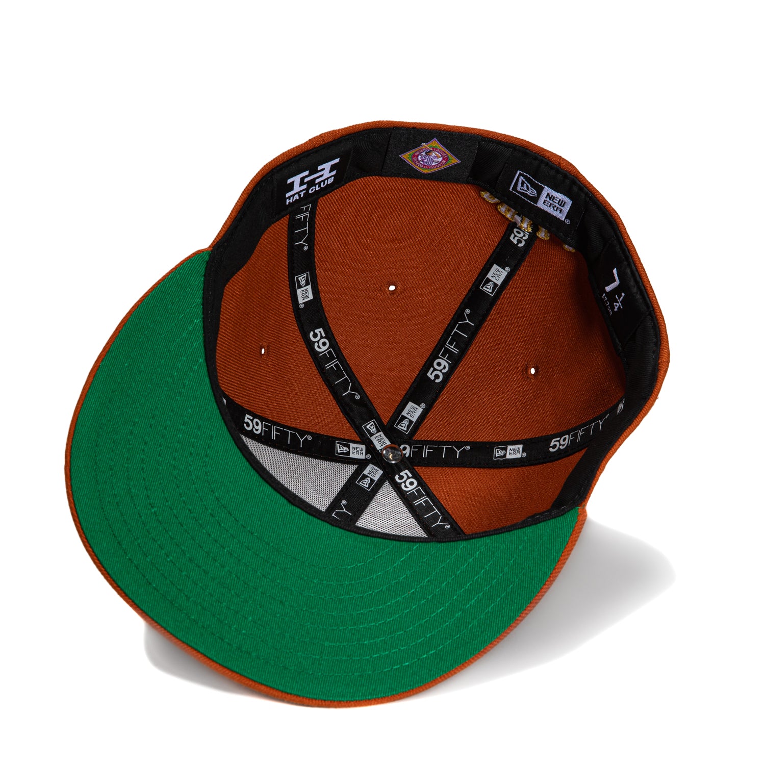 New Era 59Fifty Philadelphia Stars Negro League Patch Hat - Burnt Orange