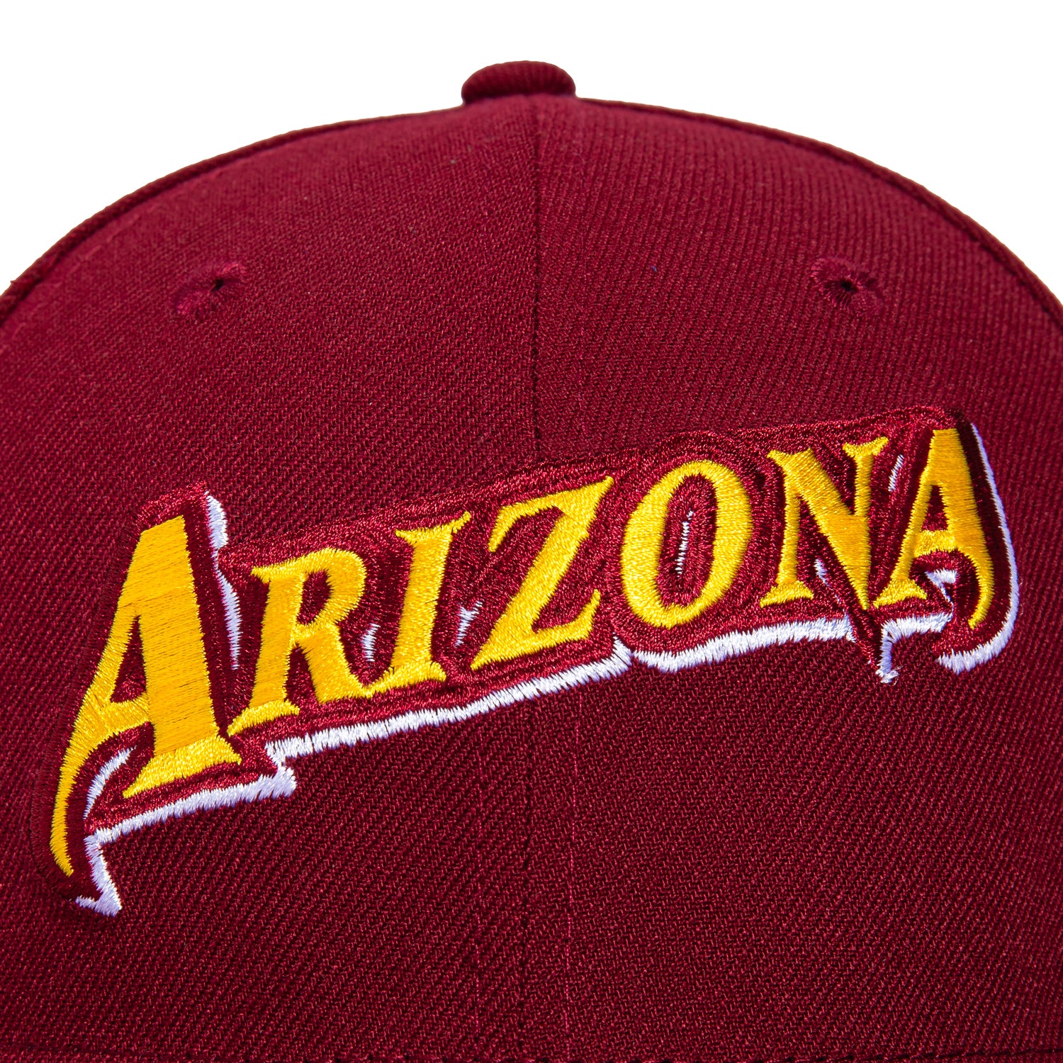 New Era 59Fifty Arizona Diamondbacks 1996 All Star Game Patch Word Hat - Cardinal, Gold