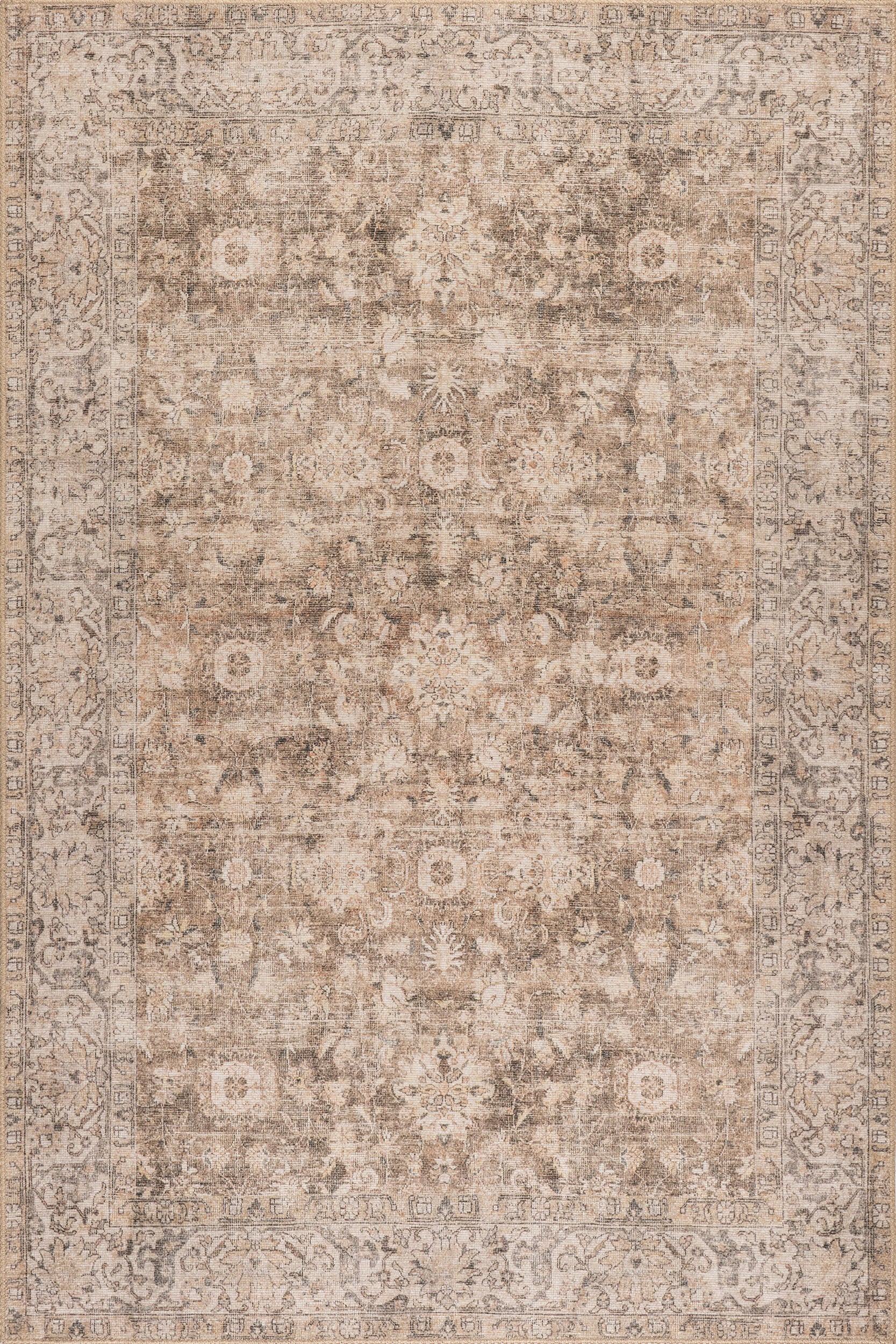 Westfield Antiqued Jute-Blend Rug | Brown