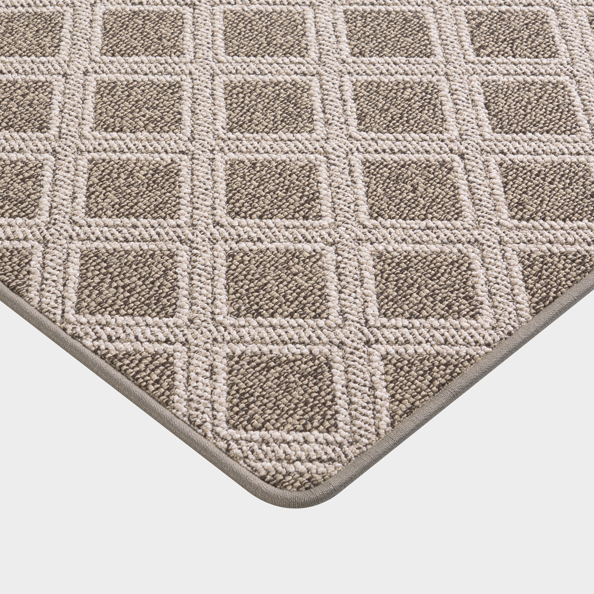 Swift Trellis Custom Sample Rug | Brown