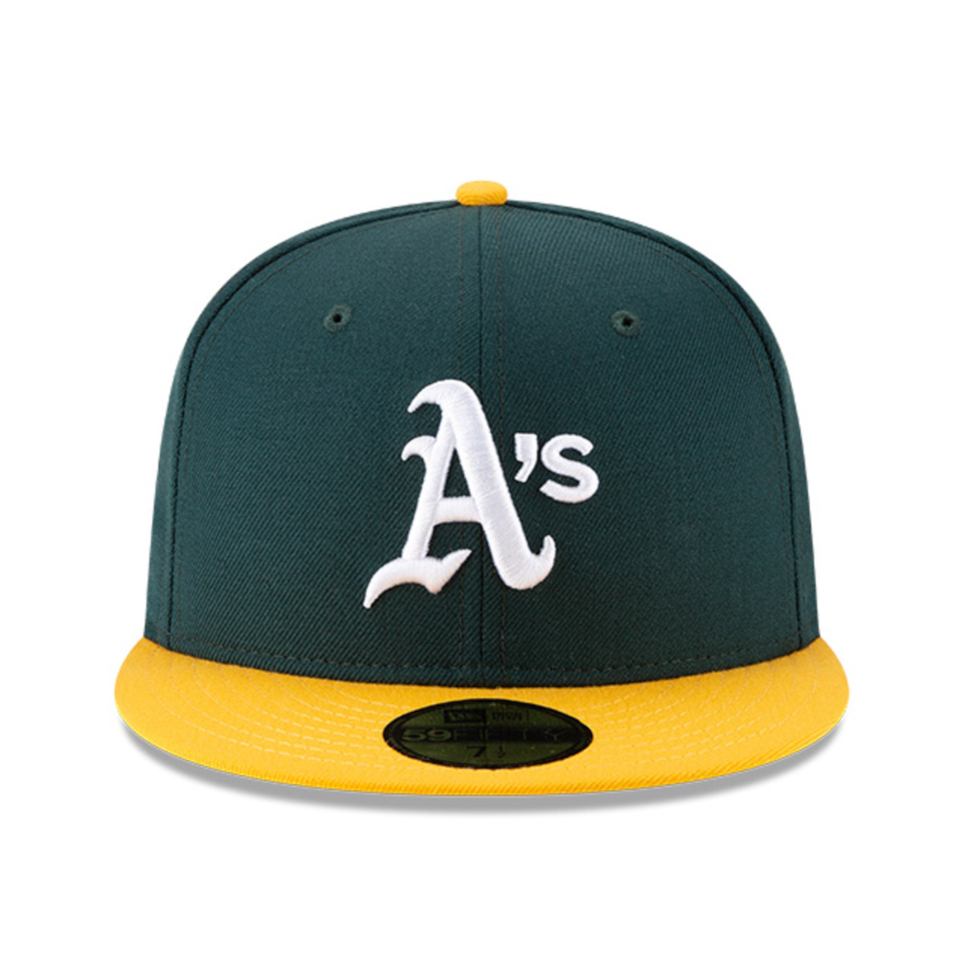 New Era 59Fifty Oakland Athletics 1989 World Series  Hat - Green, Gold