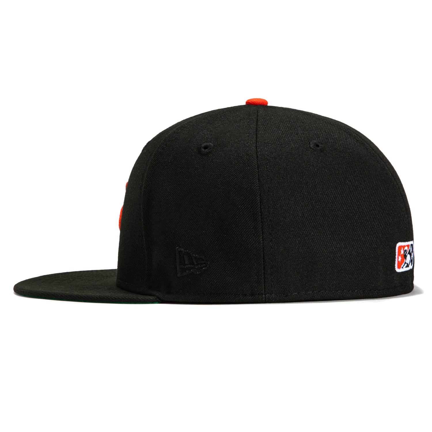 New Era 59Fifty San Jose Giants 30th Anniversary Patch Hat - Black, Orange