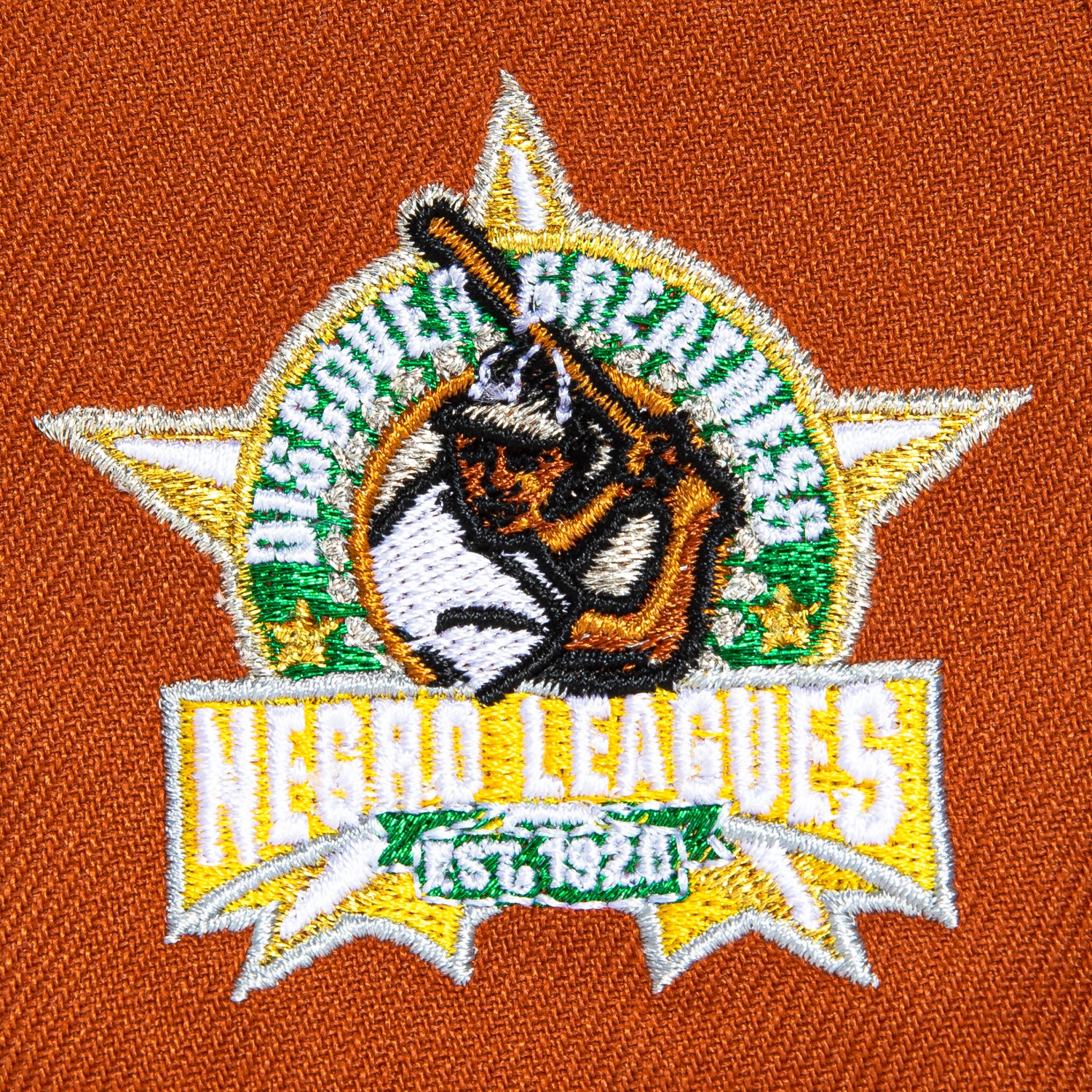 New Era 59Fifty Philadelphia Stars Negro League Patch Hat - Burnt Orange