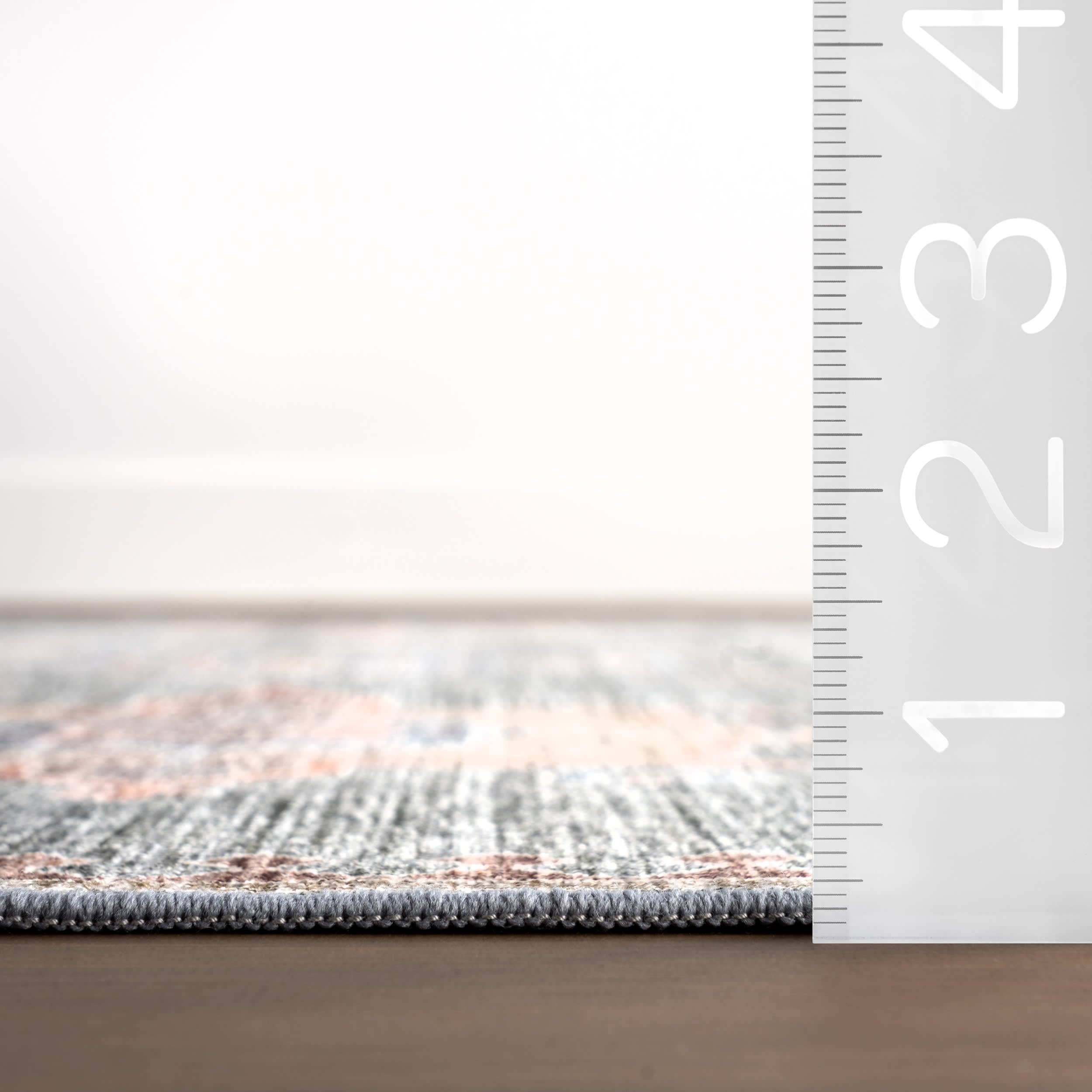 Araya Spill Proof Washable Rug | Green