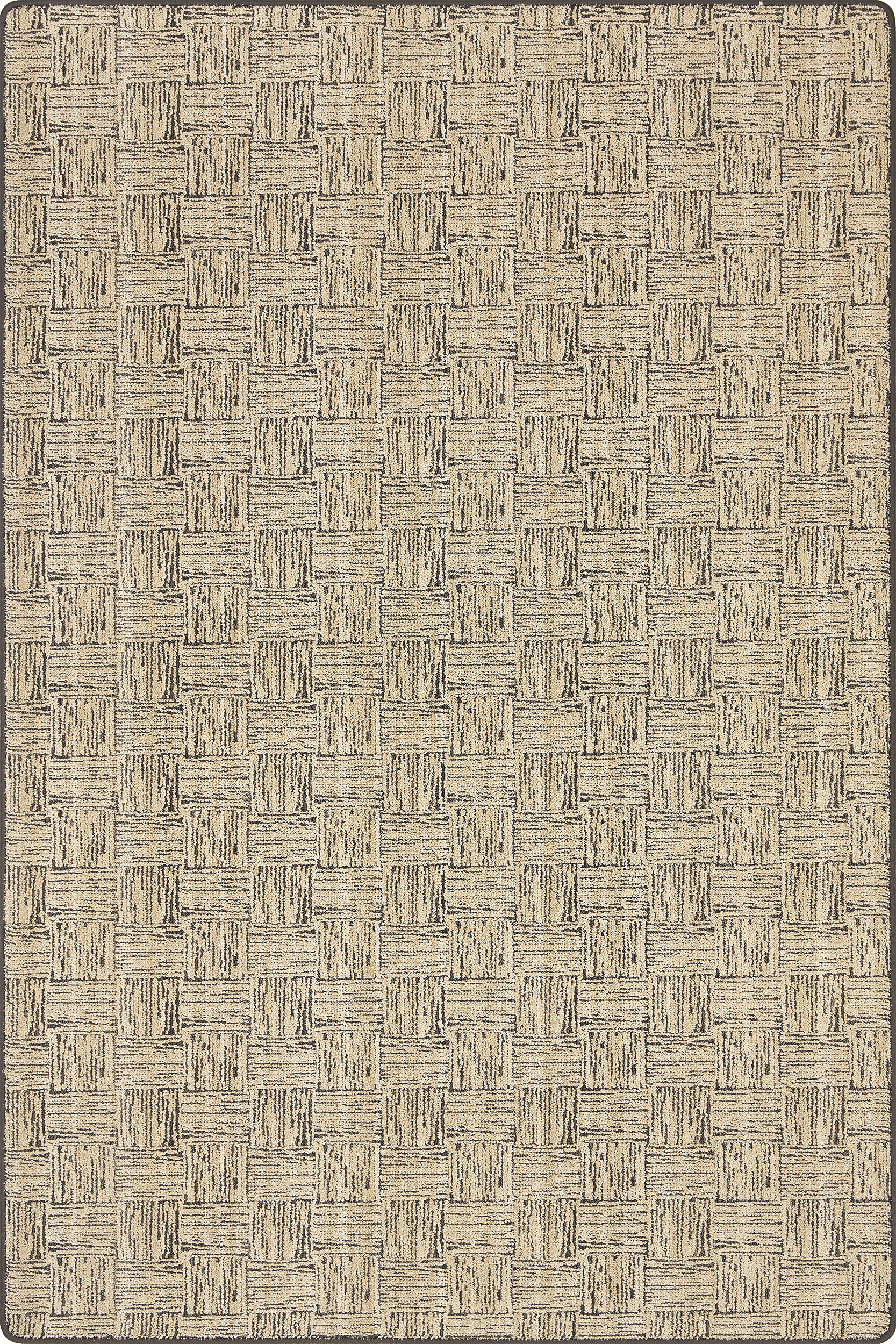 Turnstone Tiled Custom Rug | Tan