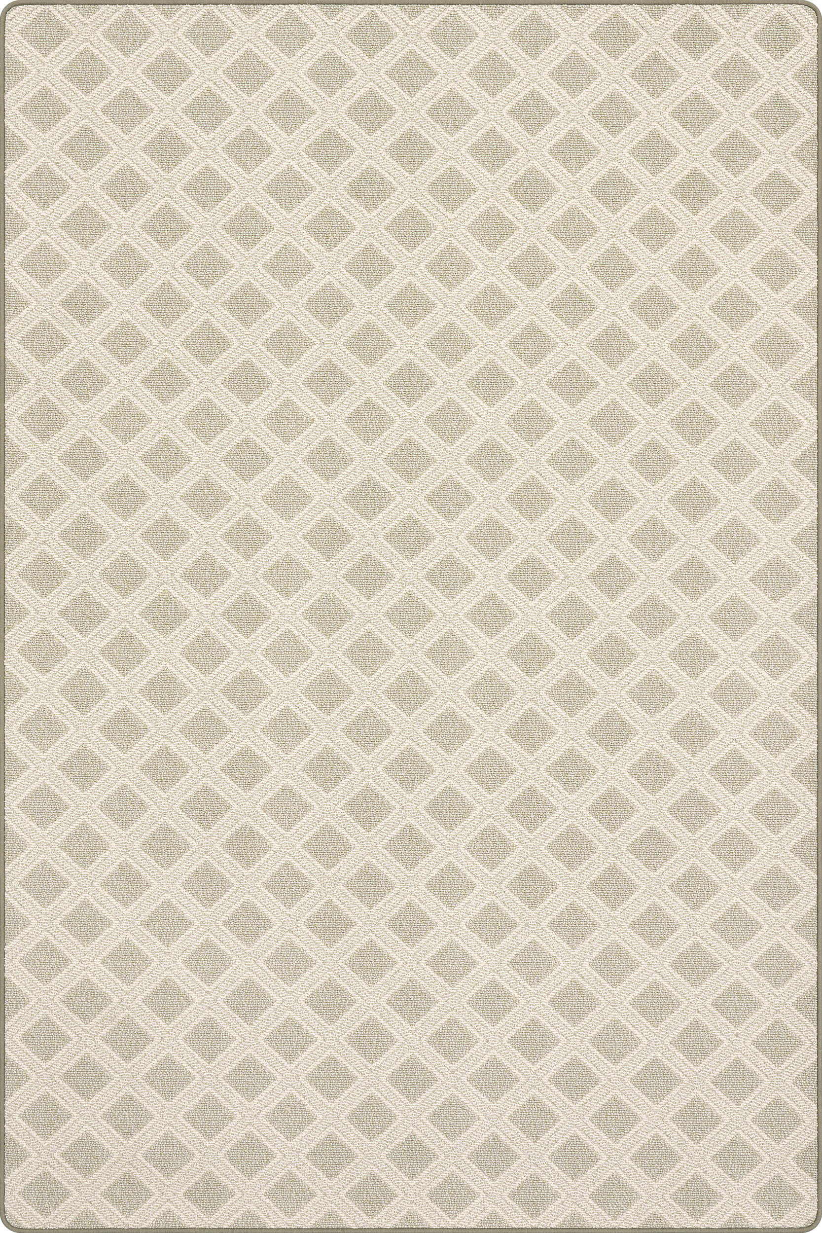 Swift Trellis Custom Sample Rug | Sage Green