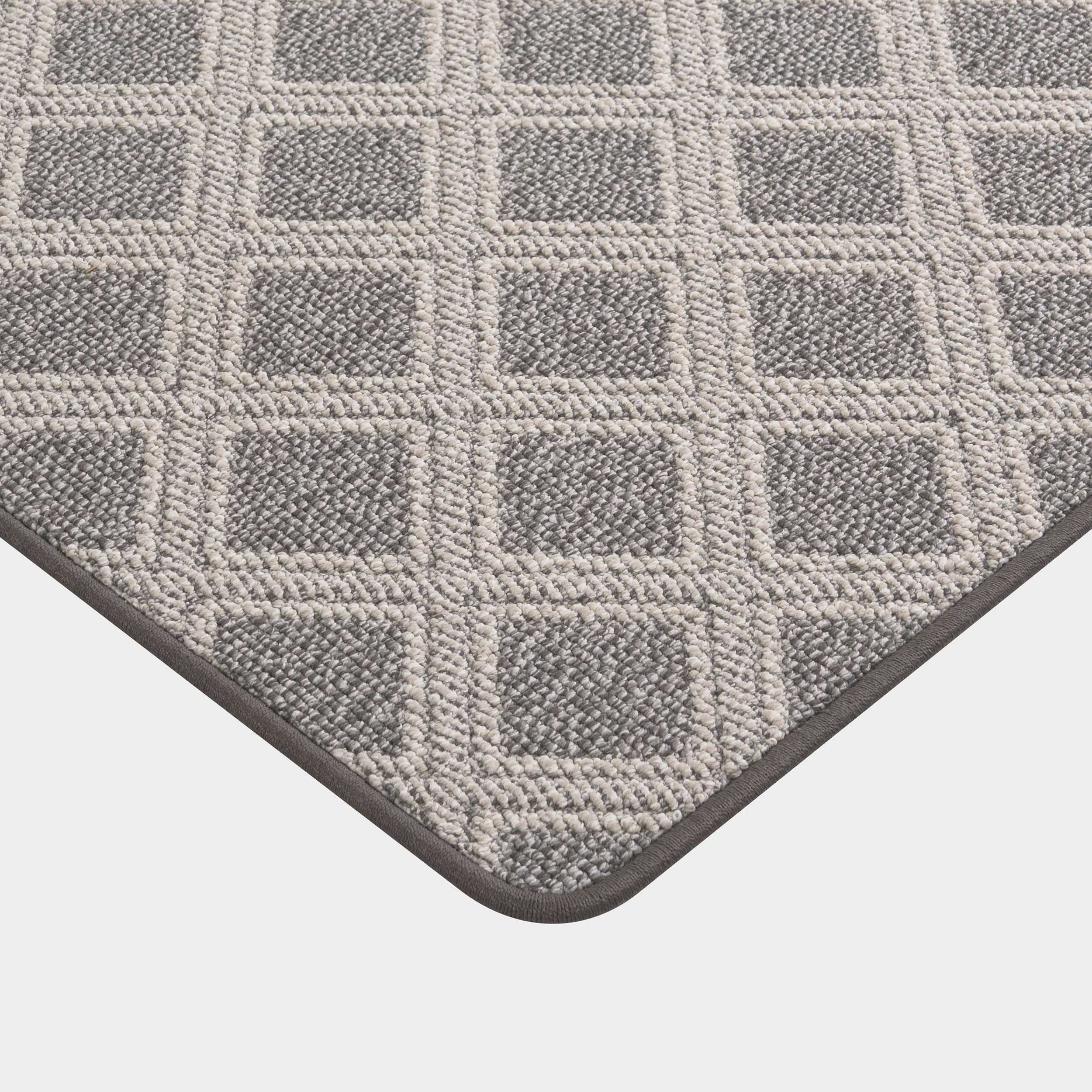 Swift Trellis Custom Sample Rug | Dark Grey