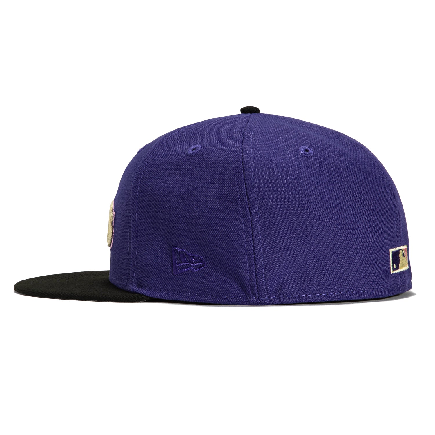 New Era 59Fifty Seattle Mariners 20th Anniversary Patch Jersey Hat - Purple, Black