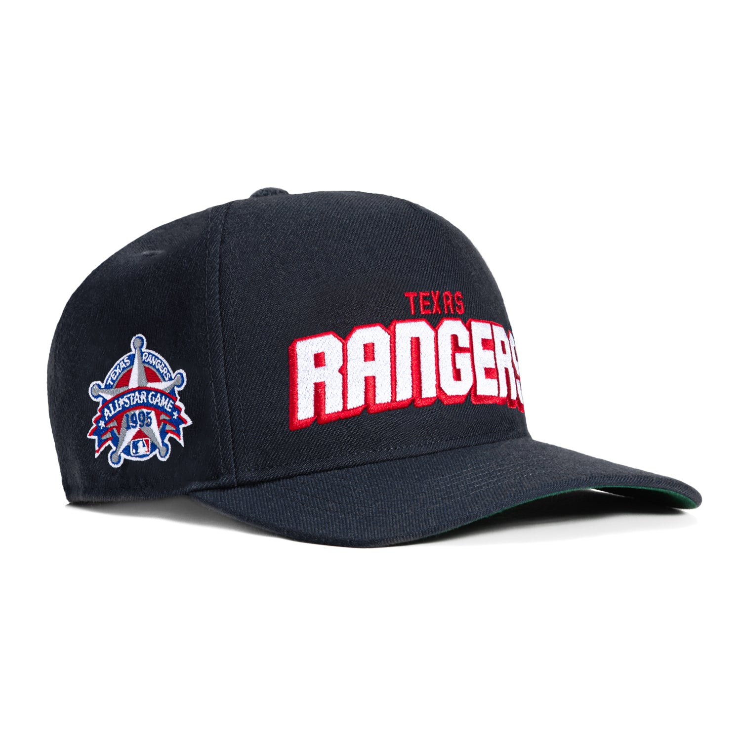 47 Brand Draft Block Texas Rangers 1995 All Star Game Patch Hitch Snapback Hat - Navy