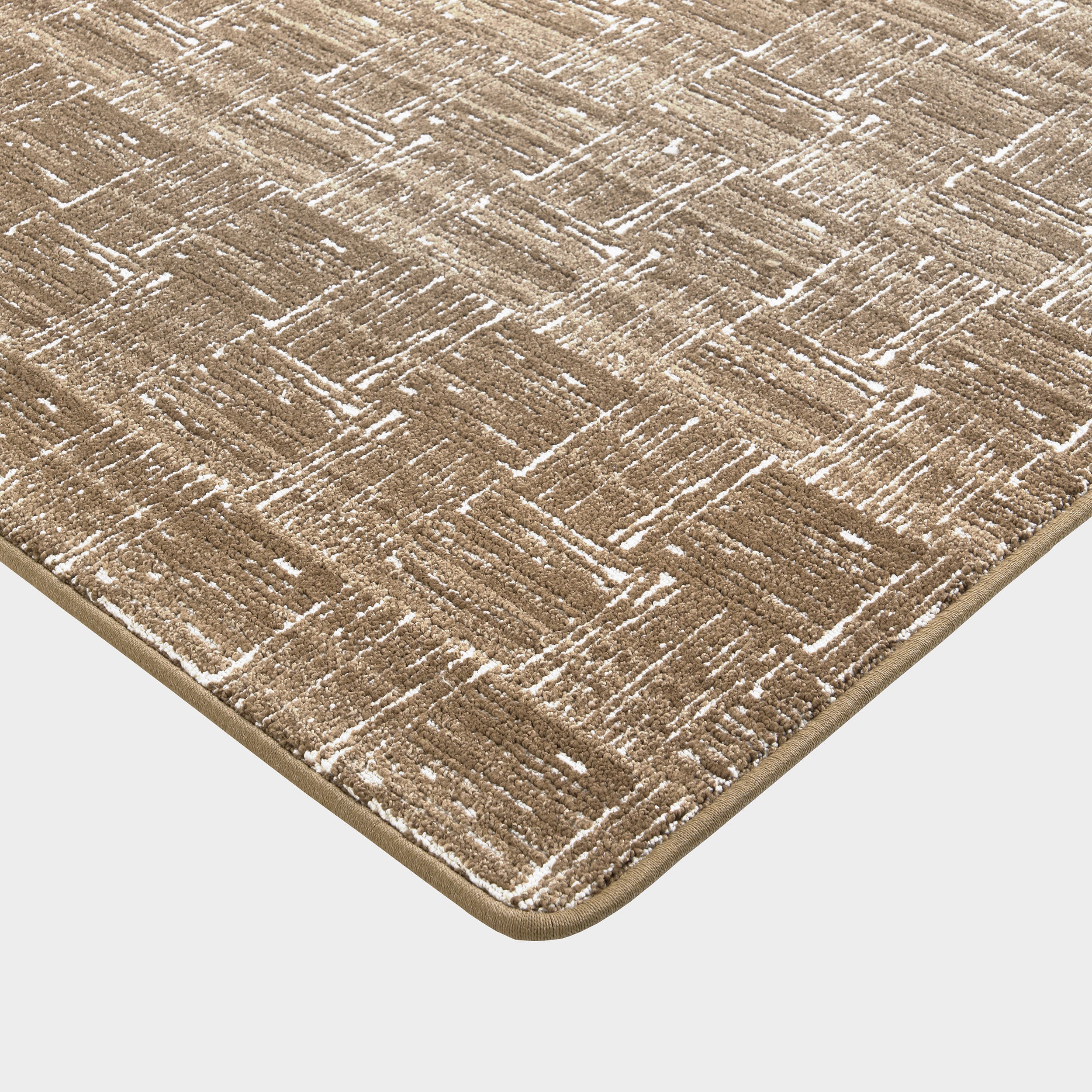 Turnstone Tiled Custom Rug | Brown