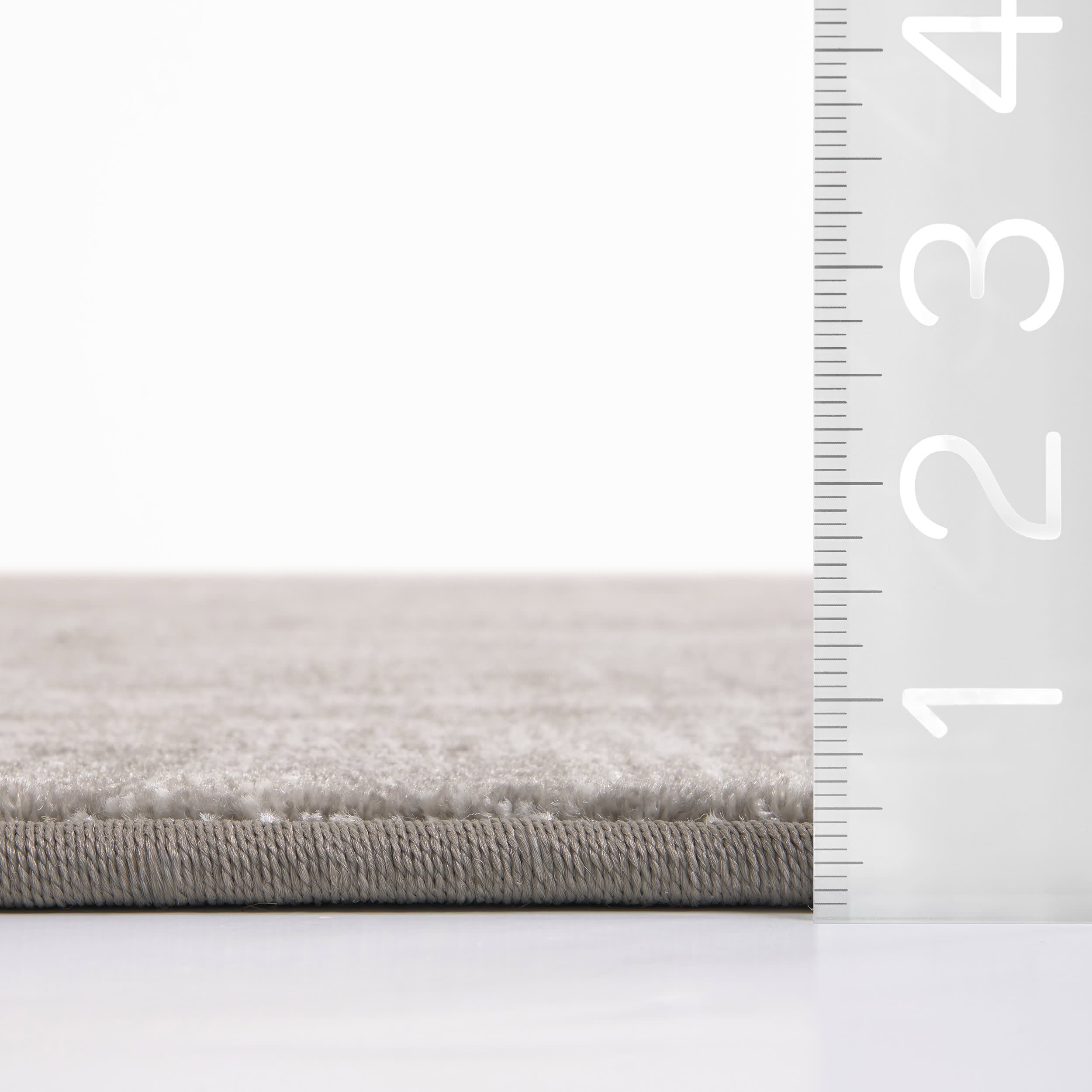 Finch Crosshatch Custom Rug | Grey