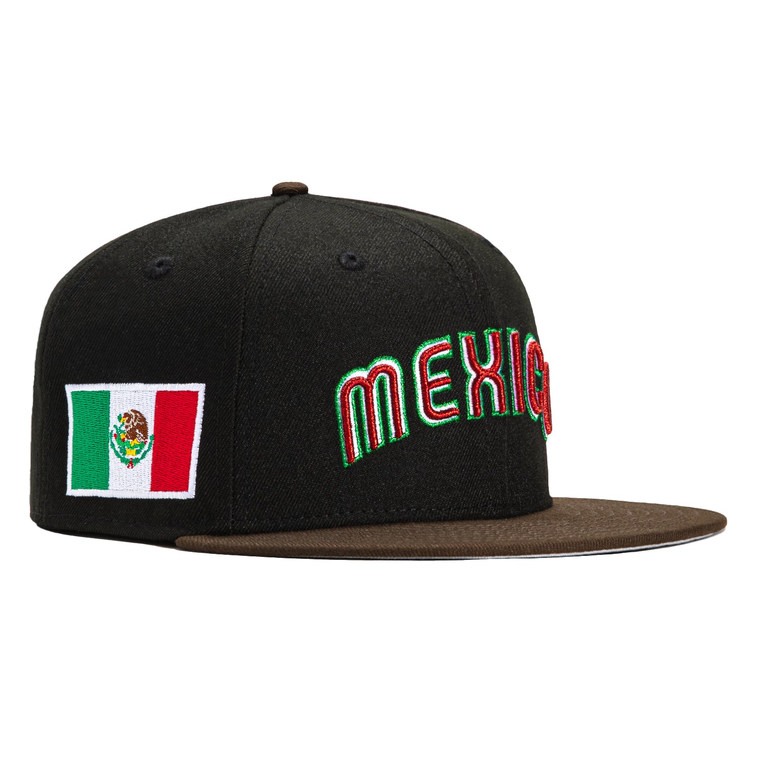 New Era 59Fifty Mexico World Baseball Classic Jersey Hat - Black, Brown